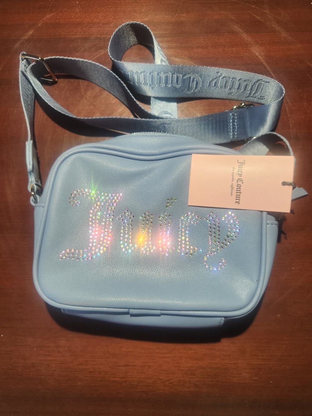 Juicy Couture Obsession Crossbody Bag Slate Blue